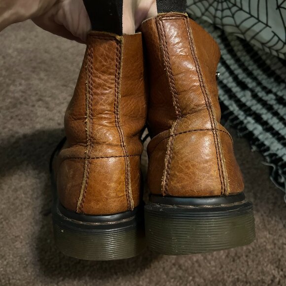 Dr. Martens Hadley 8 Eye Work Boot Tobacco Leather Men\'s‎ 8 main image 4